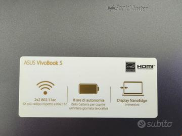 PC portatile Notebook ASUS S510UQ