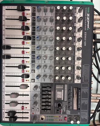 Mixer ultra Slim 12 canali multi effect, recording