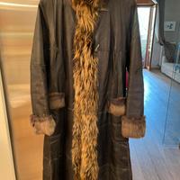 Cappotto in pelle