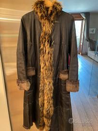 Cappotto in pelle
