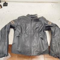 giubbotto in Pelle  donna moto 