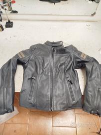 giubbotto in Pelle  donna moto 