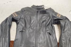 giubbotto in Pelle  donna moto 