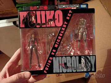 Lupin III° e Fujiko 2pz microman 40th anniversario