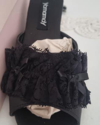 ciabattina con tacco yamamay