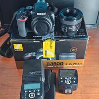 Nikon d3500 piu accessori 