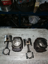 Cilindro e pistone Fiat 126 650cc