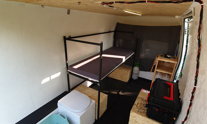 Ducato camperizzato rimovibile 112K km