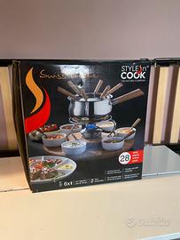 Set fonduta svizzera Style'n Cook con carosello