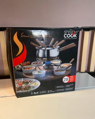 Set fonduta svizzera Style'n Cook con carosello
