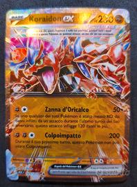 carta Pokémon Koraidon EX ASC 121 ITA