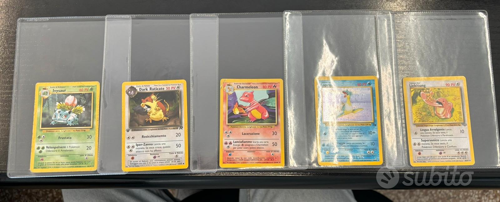 Carte Pokemon prima edizione ITA - Collezionismo In vendita a Treviso