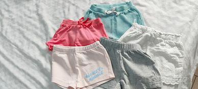 pantaloni corti bambina Tg 86