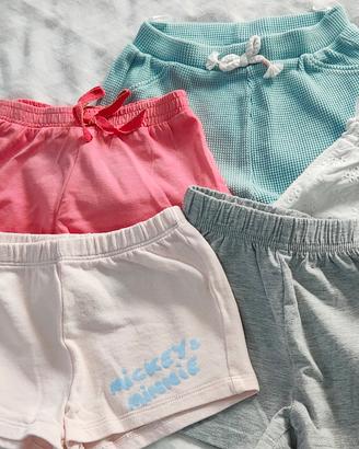 pantaloni corti bambina Tg 86