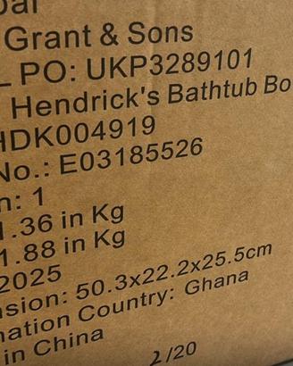 Vasca da bagno hendricks