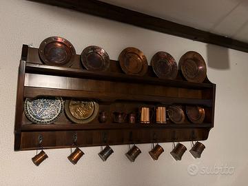 Lotto pentole di rame