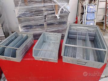 cassetta contenitore bocca di lupo metallo