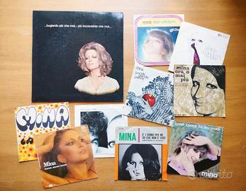 MINA dischi LP e 45 giri vari