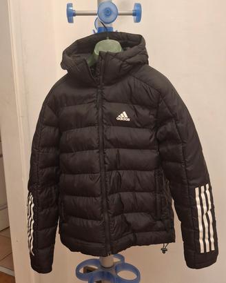 giacca nera con cappuccio ADIDAS taglia  XS