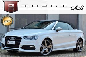 AUDI A3 CABRIO 2.0 TDI S-LINE INT+EXT 150cv S-TRON