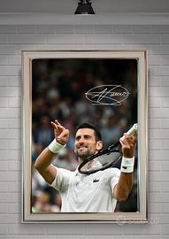 quadro poster Novak Djokovic tennis 