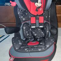 Seggiolino per auto per bambini topolino mickey m