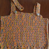 TOP uncinetto fatto a mano