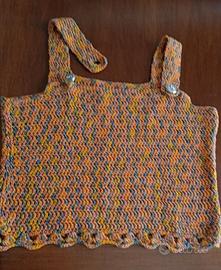 TOP uncinetto fatto a mano