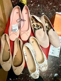 H&M scarpe basse vario genere (nuove o usate poco)