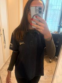 👕 Polo blu navy con logo ricamato - stile lavoro