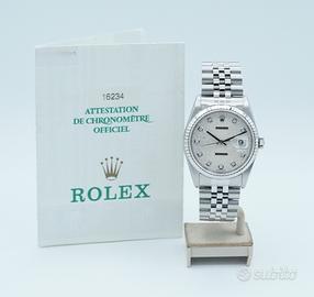 Rolex Datejust 16234 computer diamond dial