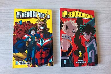 My Hero accademia volumi 1 e 2 