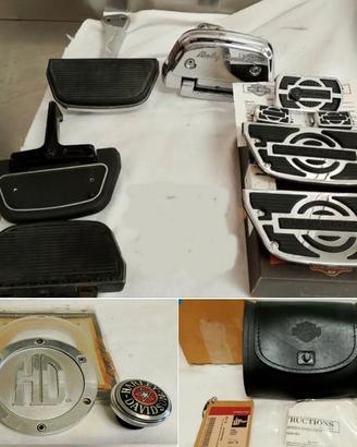 Pedane passeggero harley dyna touring nostalgic