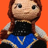 amigurumi principessa anna