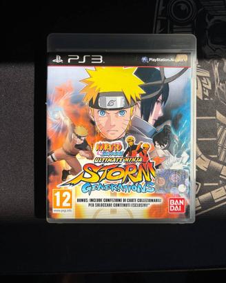 Naruto ninja storm generations ps3 pal ita