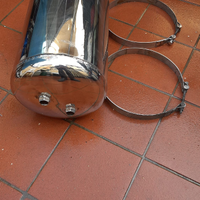 Serbatoio inox per aria servizi per camion