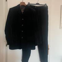 Completo abito uomo in velluto