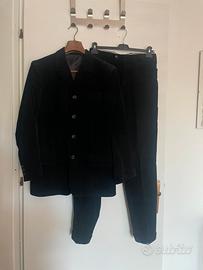 Completo abito uomo in velluto
