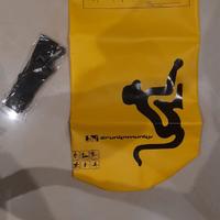 Borsa Drunknmunky Gialla in silicone impermeabile