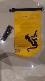 Borsa Drunknmunky Gialla in silicone impermeabile