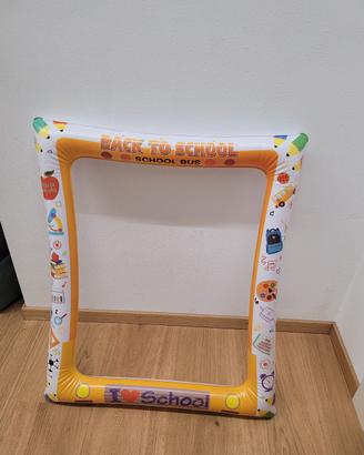 cornice gonfiabile per animatori o compleanni 