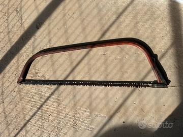 Segaccio vintage da potatura con arco in metallo