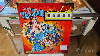 Vetro flipper Rock Star Gottlieb