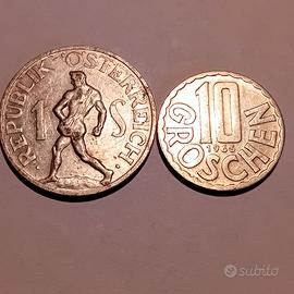 vecchie monete austriache