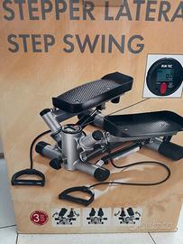 Stepper lateral step swing