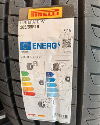 n.2 pneumatici Pirelli Cinturato 205/55 R16 91V