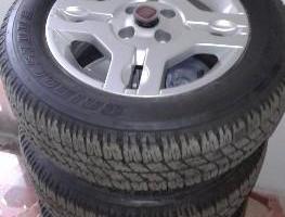 4 Ruote complete panda 4x4 da 14