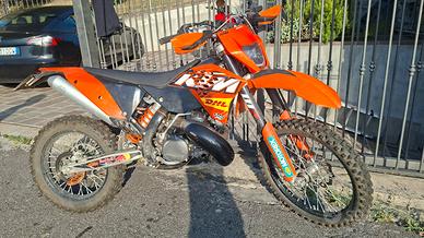 ktm 300 Exc enduro avviamento elettrico