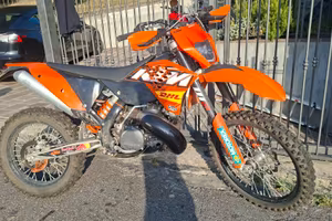 ktm 300 Exc enduro avviamento elettrico