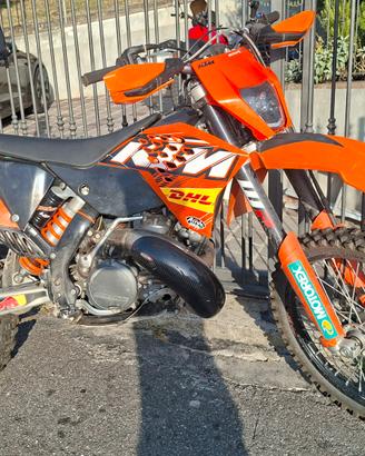 ktm 300 Exc enduro avviamento elettrico
